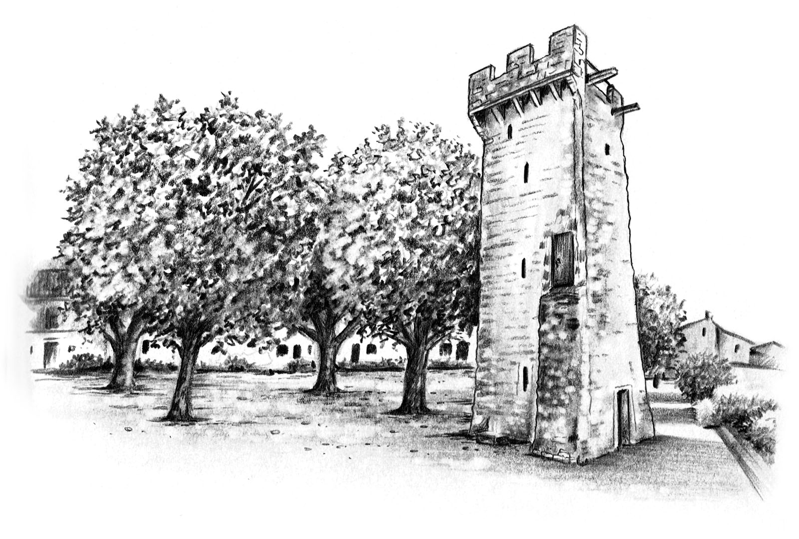 Tour de Tivoli, Valréas, Vaucluse, France